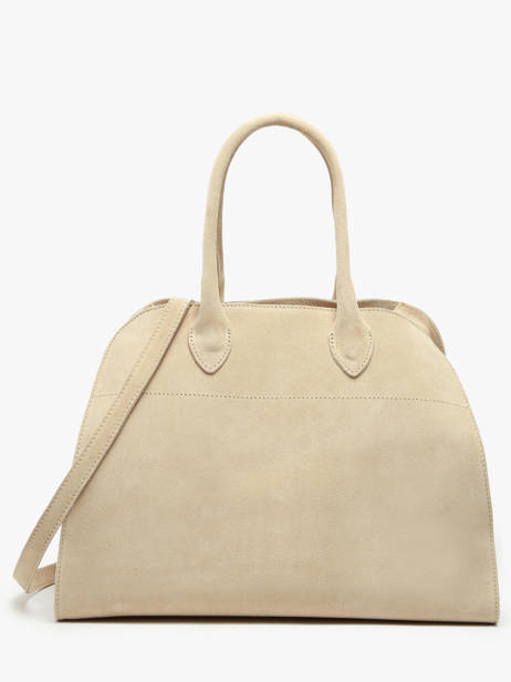 Sac Porté épaule Velvet Cuir Milano Beige velvet VE24118