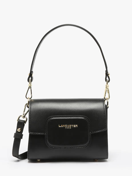 Sac Bandoulière Paris Pad Cuir Lancaster Noir paris pad 59