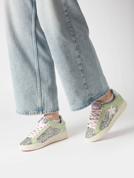 Sneakers Duck En Cuir Semerdjian Multicolore women DUCKB723 vue secondaire 1