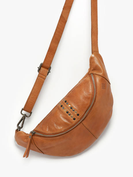 Sac Banane Cuir Biba Marron heritage HAK5L vue secondaire 2