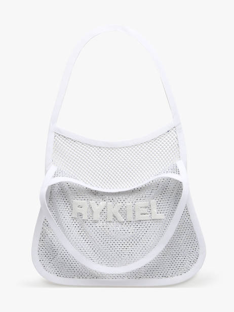 Sac Filet Strass Rykiel Sonia rykiel Blanc strass AC34MA47 vue secondaire 4