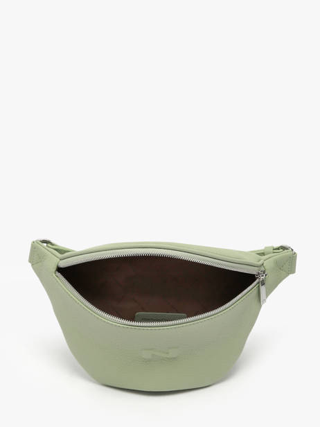 Sac Banane Small Derby Cuir Nathan baume Vert n city 25 vue secondaire 3