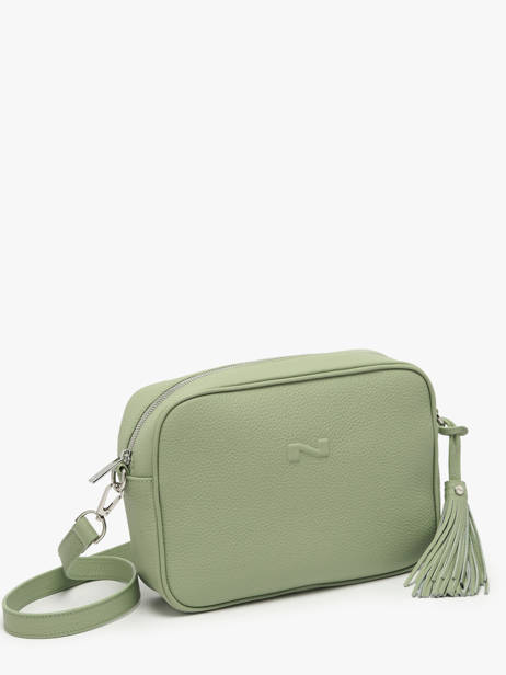 Sac Bandoulière Camera Bag Cuir Nathan baume Vert nathan 2 vue secondaire 2