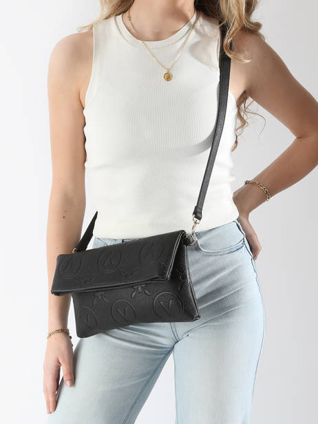 Sac Bandoulière Samba Re Valentino Noir samba re VBS8ZG17 vue secondaire 1