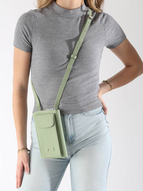Etui Téléphone Pocket Cuir Nathan baume Vert n city 3 vue secondaire 1