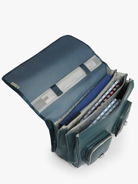 Cartable Vintage North Cameleon Bleu vintage north CA41 vue secondaire 3