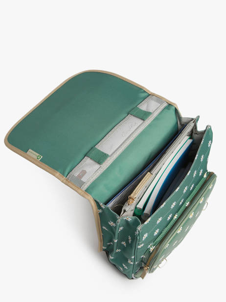 Sac à Dos Vintage Fantasy 2 Compartiments Cameleon Vert vintage fantasy SD39 vue secondaire 3