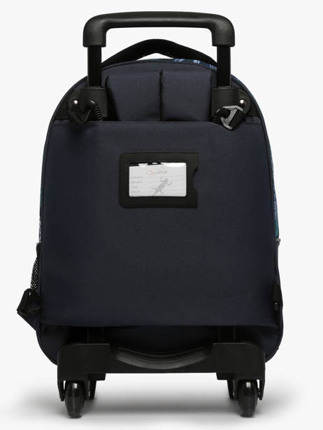 Sac A Dos à Roulettes Cameleon Bleu actual SR39 vue secondaire 5