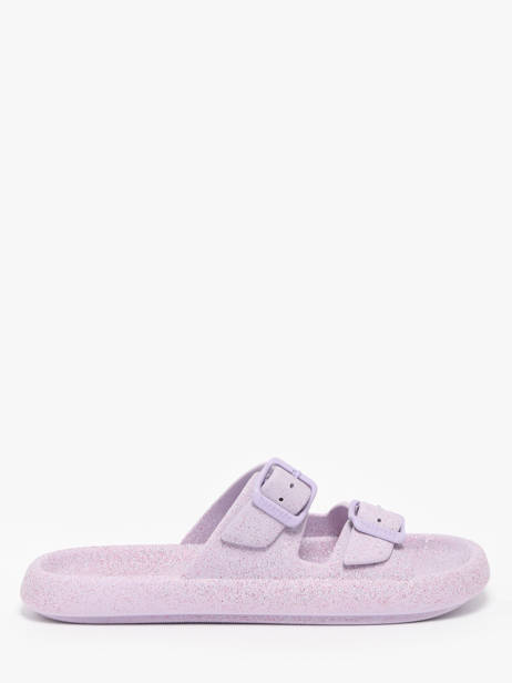 Claquettes Cacatoes Violet women JESSYGLI