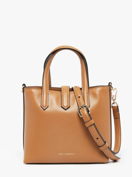 Sac à Main K Autograph Cuir Karl lagerfeld Marron k autograph A3W30151 vue secondaire 4