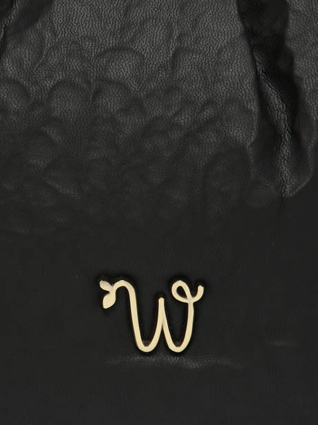 Sac Bandoulière M Alizier Woomen Noir alizier WALI04 vue secondaire 5