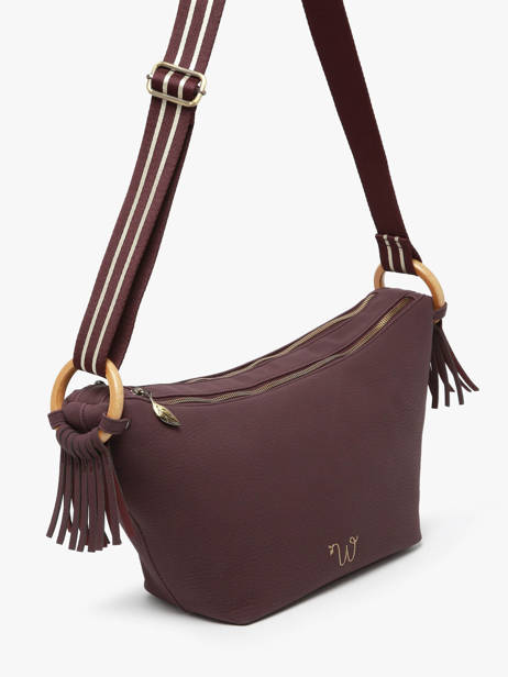 Sac Bandoulière Camomille Woomen Violet camomille WCAO03 vue secondaire 2