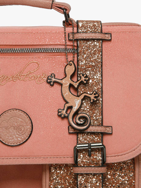 Sac à Dos 2 Compartiments Cameleon Rose vintage fantasy SD33 vue secondaire 6