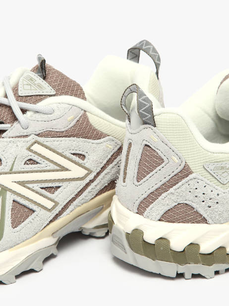 Sneakers En Cuir New balance Gris boy ML610TE vue secondaire 2