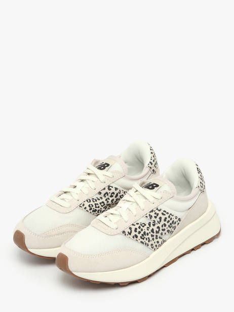 Sneakers En Cuir New balance Beige boy U370LP vue secondaire 1