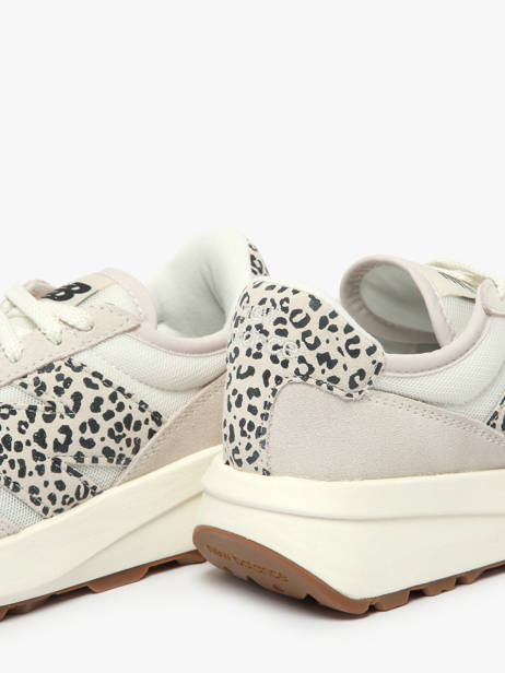 Sneakers En Cuir New balance Beige boy U370LP vue secondaire 2