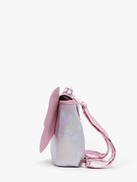 Mini Sac à Dos Caramel et cie Violet family FA vue secondaire 1