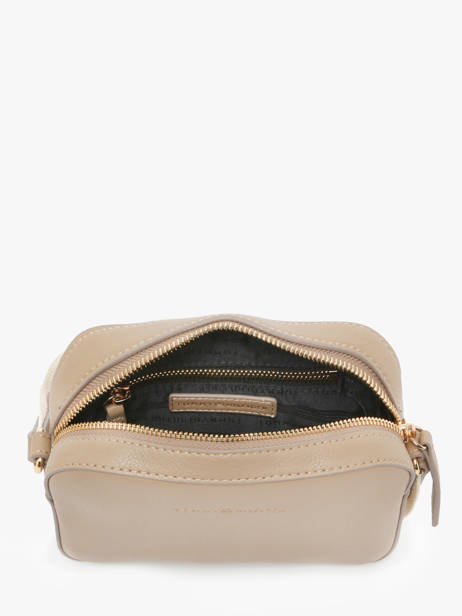 Sac Bandoulière Th Logotape Polyurethane Tommy hilfiger Marron th logotape AW17450 vue secondaire 2