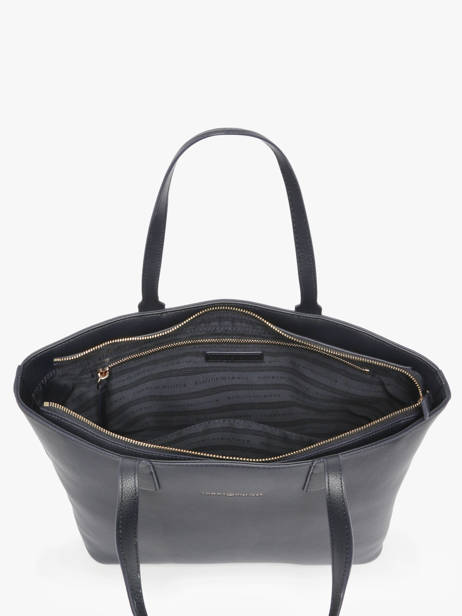 Sac Porté épaule Th Logotape Polyurethane Tommy hilfiger Bleu th logotape AW17449 vue secondaire 2