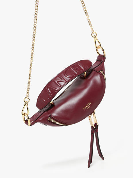 Sac Xs Origami Cuir Lancel Violet origami A12526 vue secondaire 2