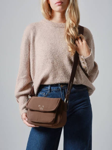 Sac Bandoulière S Primevere Woomen Marron primevere WPRI07 vue secondaire 1