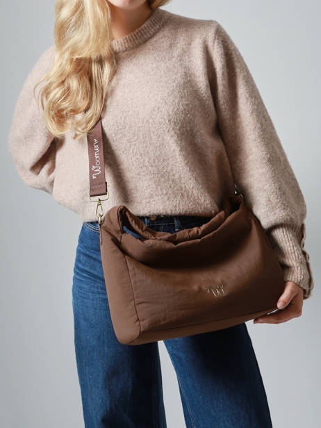 Sac Porté épaule M Primevere Woomen Marron primevere WPRI04 vue secondaire 2
