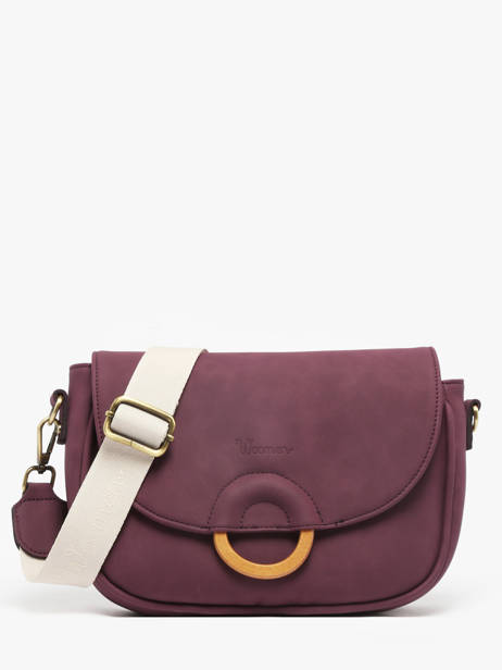 Sac Bandoulière M Crocus Woomen Violet crocus WCRO04