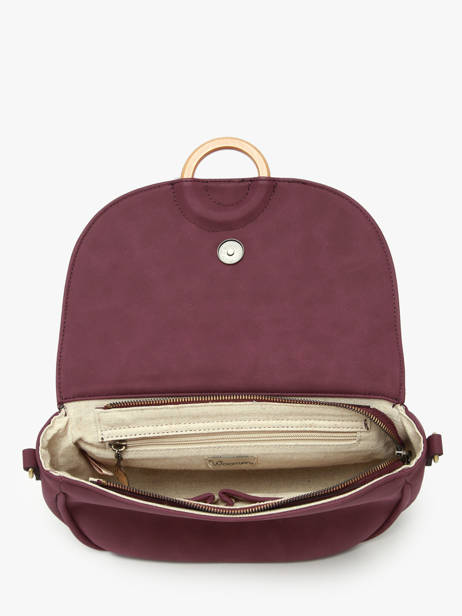 Sac Bandoulière M Crocus Woomen Violet crocus WCRO04 vue secondaire 3
