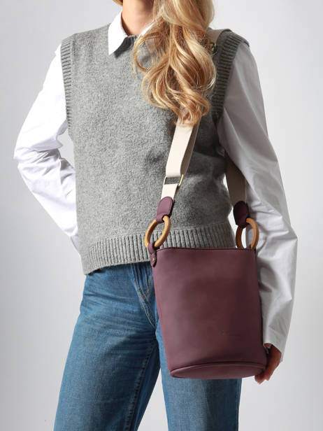 Sac Bandoulière Crocus Woomen Violet crocus WCRO22 vue secondaire 1