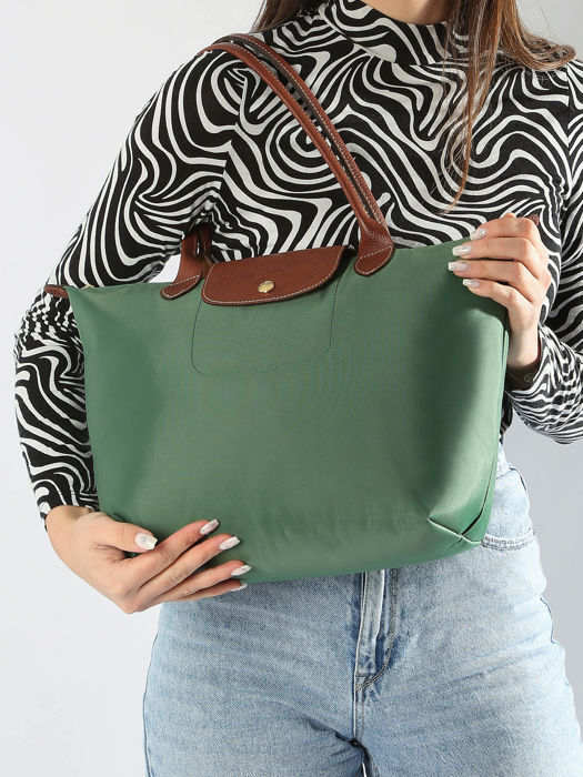 Longchamp Le pliage original Besaces Vert