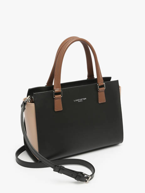 Sac Trapèze Smooth Cuir Lancaster Noir smooth 3 vue secondaire 2