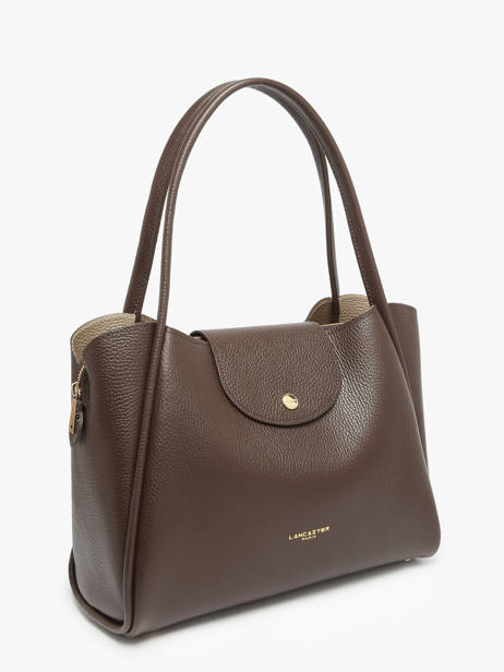 Sac Porté épaule Ida Double Cuir Lancaster Marron ida double 85 vue secondaire 2