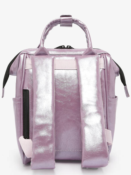 Sac à Dos 1 Compartiment Cabaia Violet adventurer XS vue secondaire 4