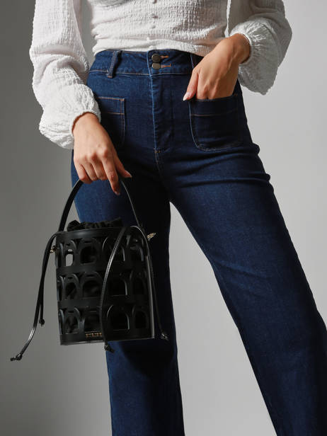 Sac Seau Epona Cuir Etrier Noir epona EEPO136M vue secondaire 1