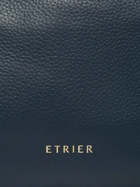 Sac Bandoulière M Tradition Cuir Etrier Bleu tradition ETRA059M vue secondaire 5