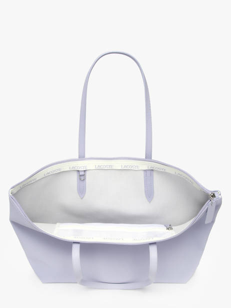 Sac Porté épaule L.12.12 Concept Lacoste Violet l.12.12 concept NF1888PK vue secondaire 3