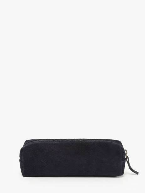 Trousse Cuir Milano Bleu velvet VE22116 vue secondaire 2