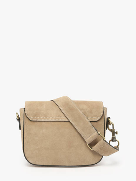 Sac Bandoulière Velvet Cuir Milano Beige velvet VE260611 vue secondaire 4