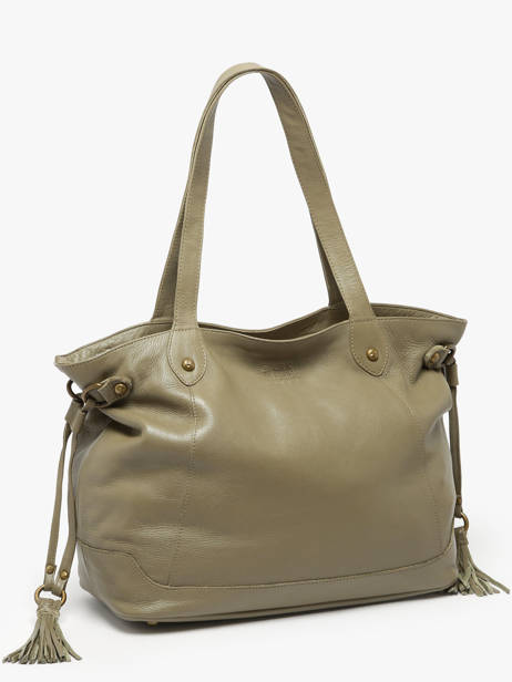 Sac Porté épaule A4 Cow Cuir Basilic pepper Vert cow 155N vue secondaire 2