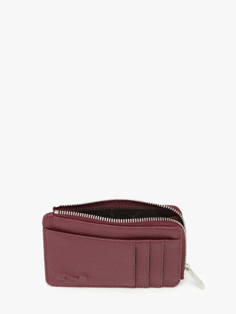 Porte-monnaie Avec Porte-cartes Cuir Nathan baume Violet original n 217N vue secondaire 1
