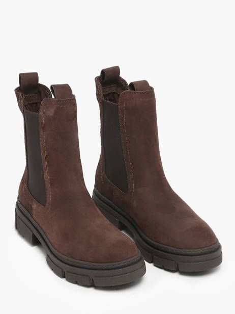 Chelsea Boots En Cuir Tamaris Marron women 41 vue secondaire 2