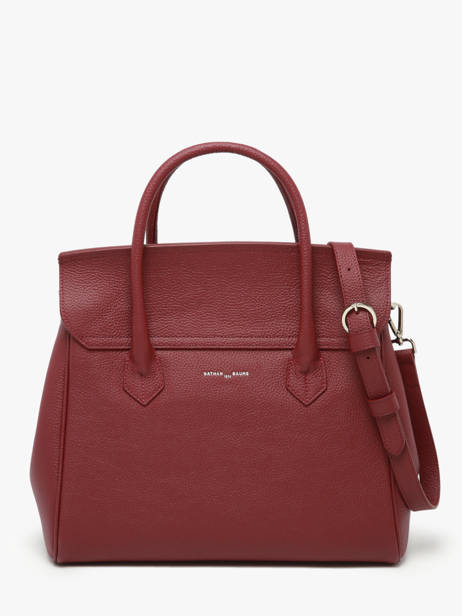 Sac à Main Clara Cuir Nathan baume Violet nathan 2 vue secondaire 3