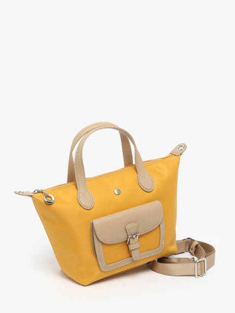 Sac Bandoulière Kiana Nylon Hexagona Jaune kiana 1720185 vue secondaire 2