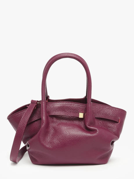 Sac à Main Caviar Cuir Milano Rouge caviar CA25063