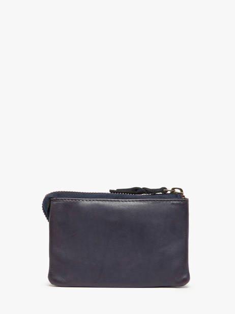 Porte-monnaie Cuir Biba Rouge heritage BT35 vue secondaire 2