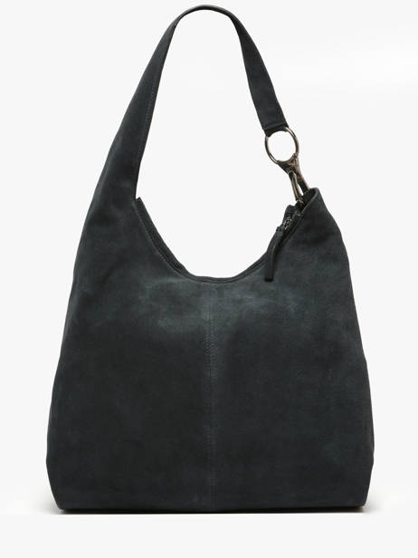 Sac Porté épaule Leather Cuir Biba Bleu leather JAP2L vue secondaire 4