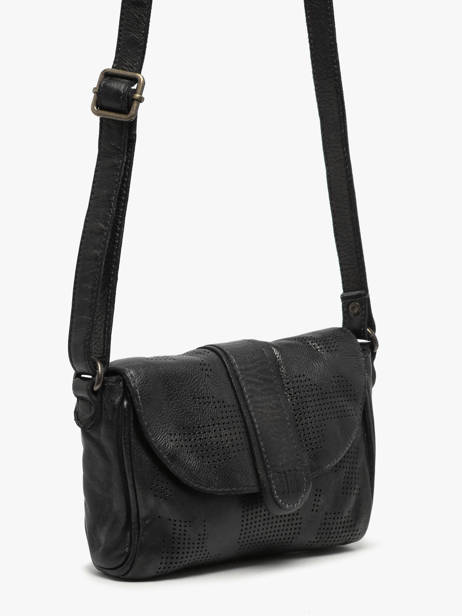 Sac Bandoulière Heritage Cuir Biba Noir heritage KAY1L vue secondaire 2