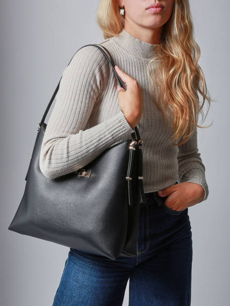 Sac Porté épaule Lefia Guess Noir lefia BG964402 vue secondaire 1