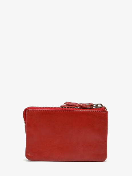 Porte-monnaie Cuir Biba Marron heritage BT35 vue secondaire 2