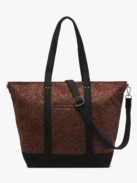 Sac Porté épaule Leonie Polyester Hexagona Marron leonie 5120195 vue secondaire 4